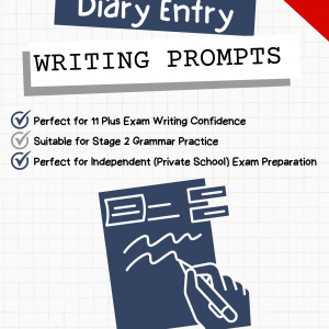 11 Plusd Diary Writing Prompts Workbook