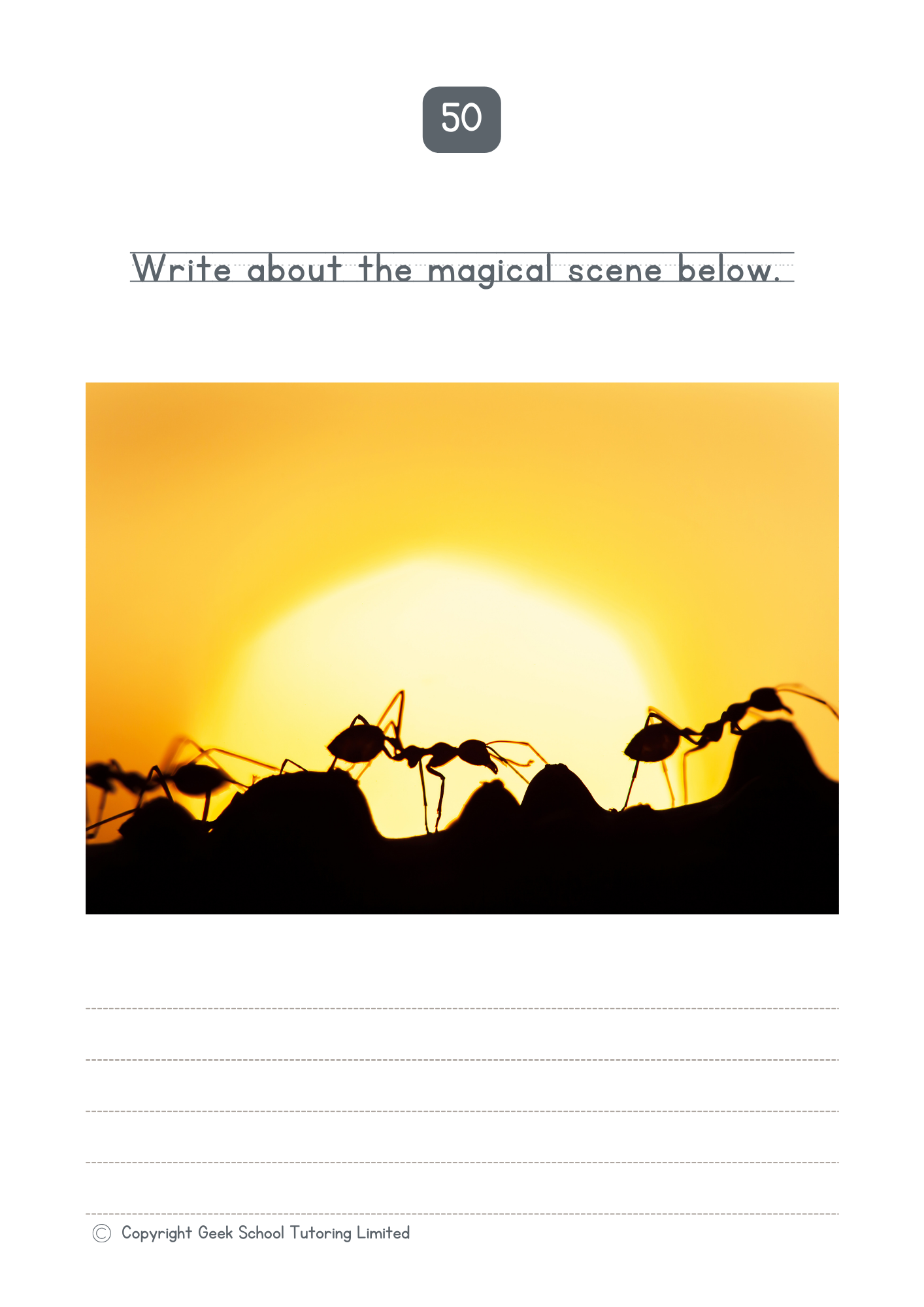 50 Picture-Based Writing Prompts For the 11 Plus