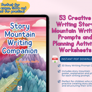 Story Mountain Writing Companion - Creative Planning Worksheets