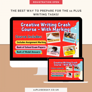 Creative Writing Crash Course For The 11 Plus Exams