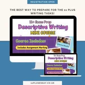 11+ Descriptive Writing Mini Course