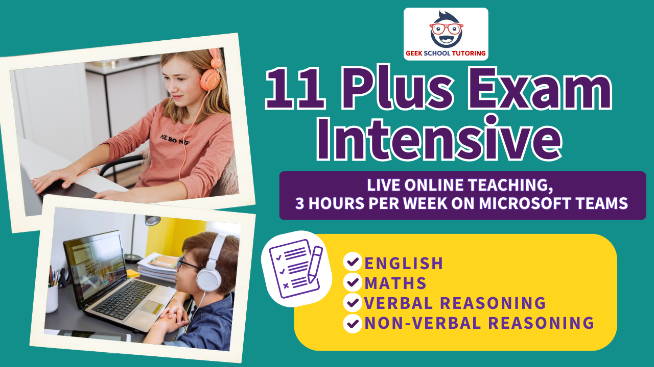 11 Plus Intensive April-August 2026
